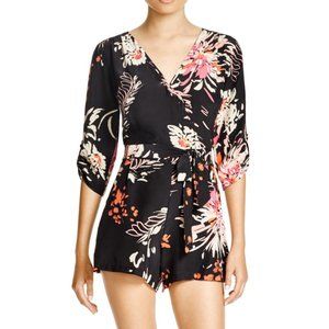 Yumi Kim Liz Floral Print Romper - Fireworks